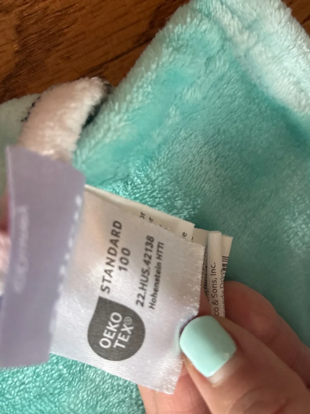 Stitch fleece blanket